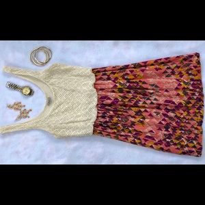 Crochet/Triangle Pattern Dress